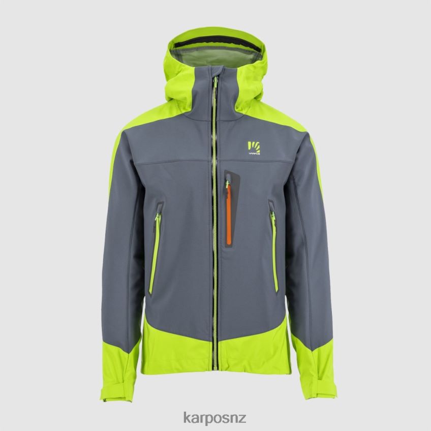 Jacket| DARK SLATE/LIME GREEN 0848P844 Karpos MARMOLADA JACKET Men
