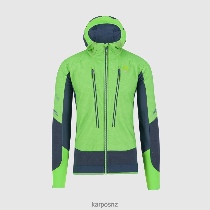 Jacket| GREEN FLASH/MIDNIGHT 0848P889 Karpos ALAGNA PLUS EVO JACKET Men