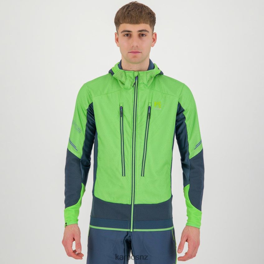 Jacket| GREEN FLASH/MIDNIGHT 0848P889 Karpos ALAGNA PLUS EVO JACKET Men