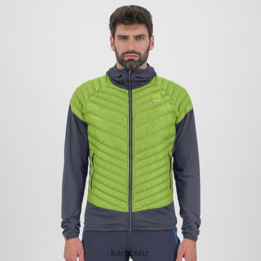 Jacket| JASMINE GREEN/OMBRE BLUE 0848P8106 Karpos SASS DE MURA JACKET Men