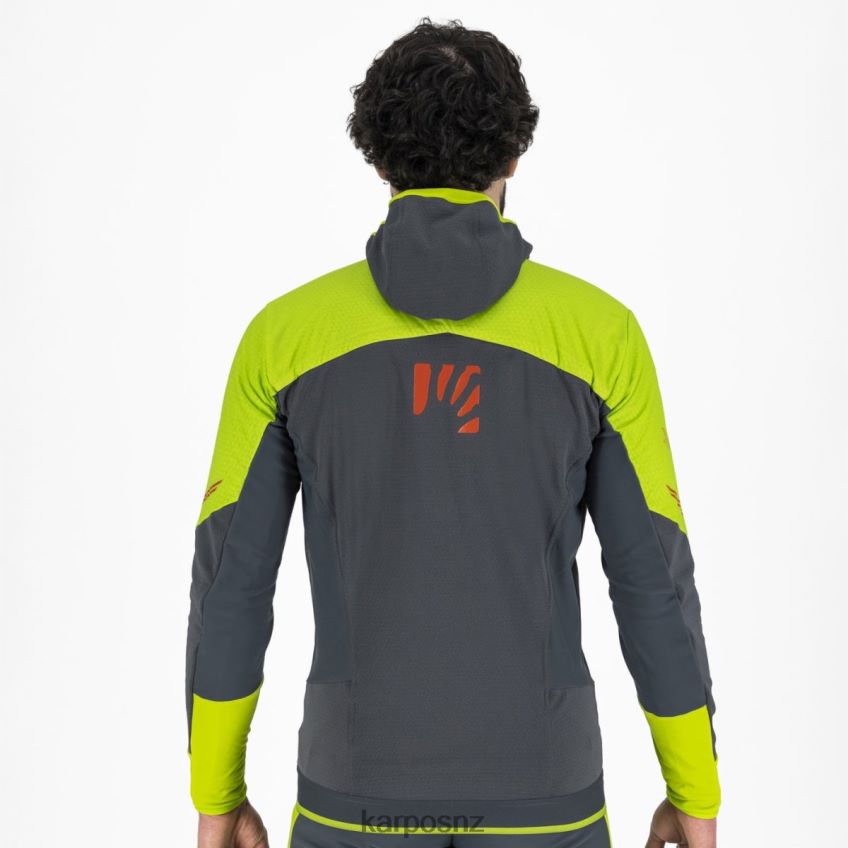 Jacket| LIME GREEN/DARK SLATE 0848P887 Karpos ALAGNA PLUS EVO JACKET Men