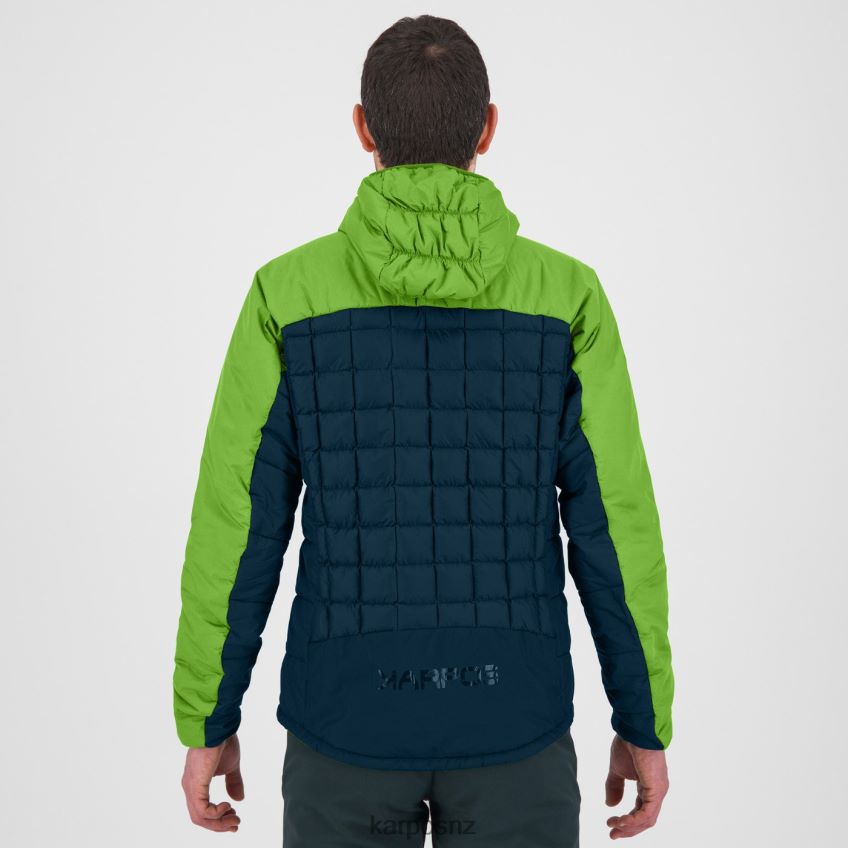 Jacket| MIDNIGHT/GREEN FLASH 0848P872 Karpos LASTEI ACTIVE PLUS JACKET Men