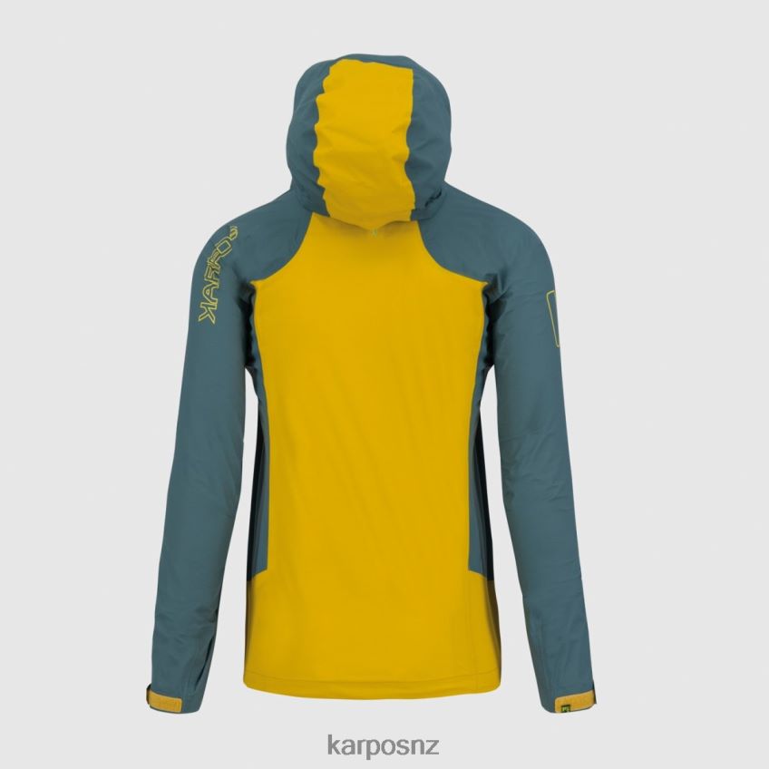 Jacket| NORTH ATLANTIC/LEMON CURRY 0848P8101 Karpos LOT RAIN JACKET Men