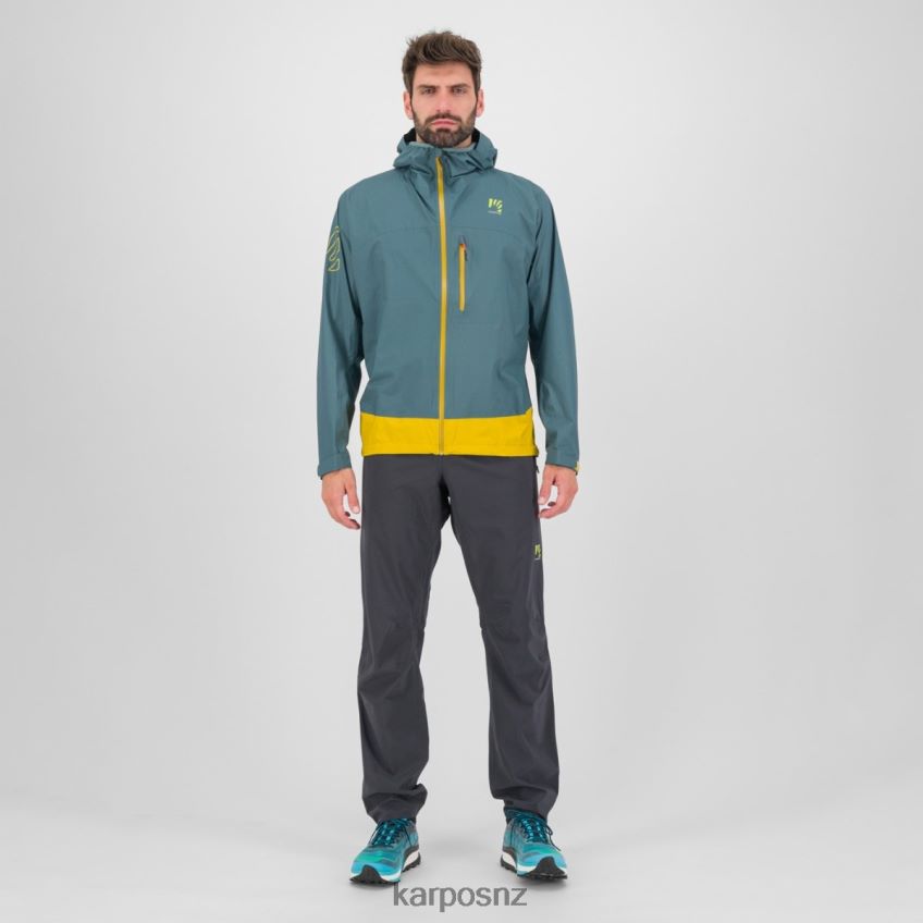 Jacket| NORTH ATLANTIC/LEMON CURRY 0848P8101 Karpos LOT RAIN JACKET Men