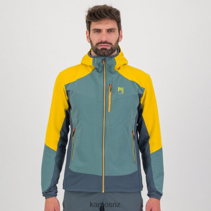 Jacket| NORTH ATLANTIC/LEMON CURRY/DAR 0848P8113 Karpos LEDE JACKET Men