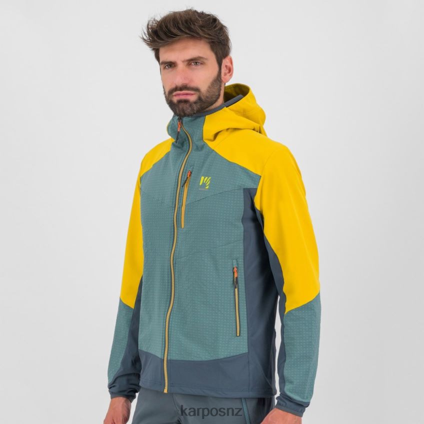 Jacket| NORTH ATLANTIC/LEMON CURRY/DAR 0848P8113 Karpos LEDE JACKET Men