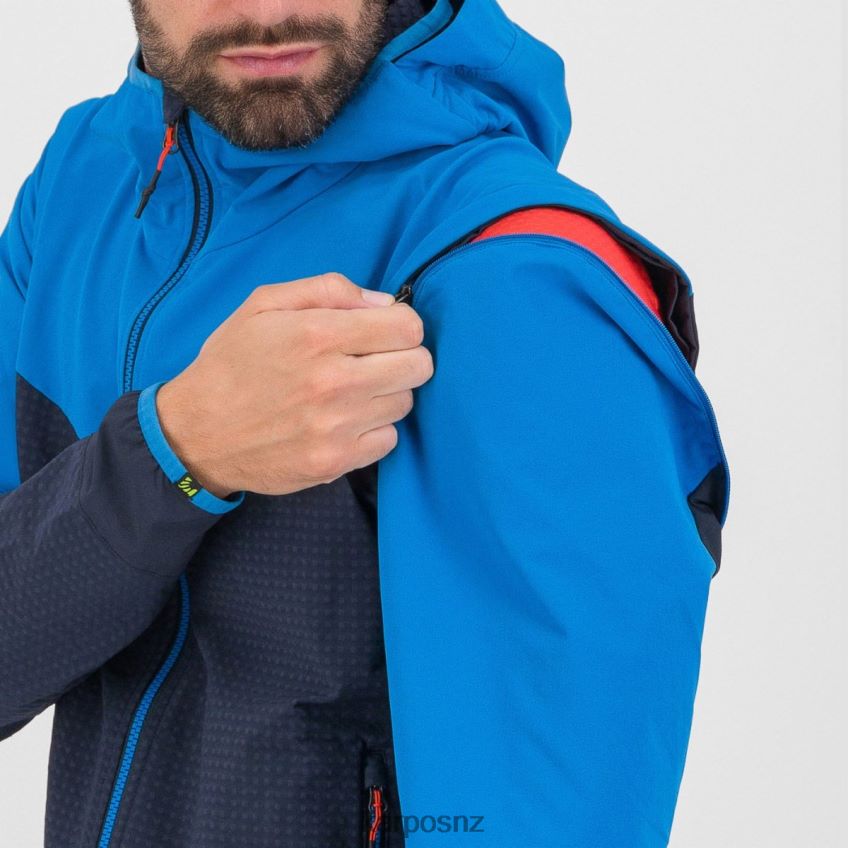 Jacket| OUTER SPACE/INDIGO B./TANGERIN 0848P894 Karpos LEDE CONVERTIBLE JACKET Men