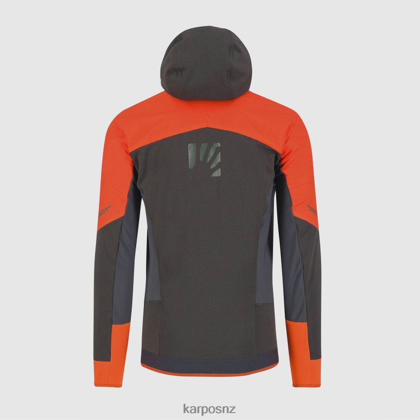 Jacket| SPICY ORANGE/BLACK SAND 0848P891 Karpos ALAGNA PLUS EVO JACKET Men