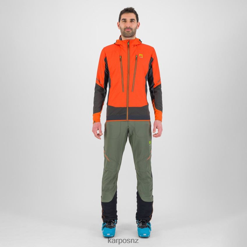 Jacket| SPICY ORANGE/BLACK SAND 0848P891 Karpos ALAGNA PLUS EVO JACKET Men