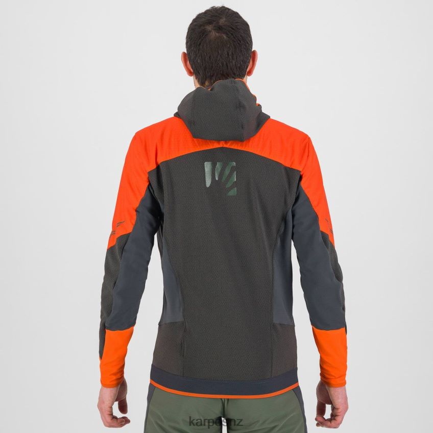 Jacket| SPICY ORANGE/BLACK SAND 0848P891 Karpos ALAGNA PLUS EVO JACKET Men