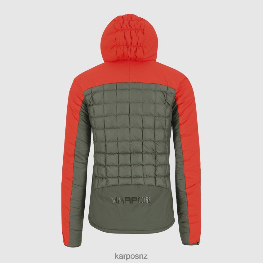 Jacket| THYME/SPICY ORANGE 0848P873 Karpos LASTEI ACTIVE PLUS JACKET Men