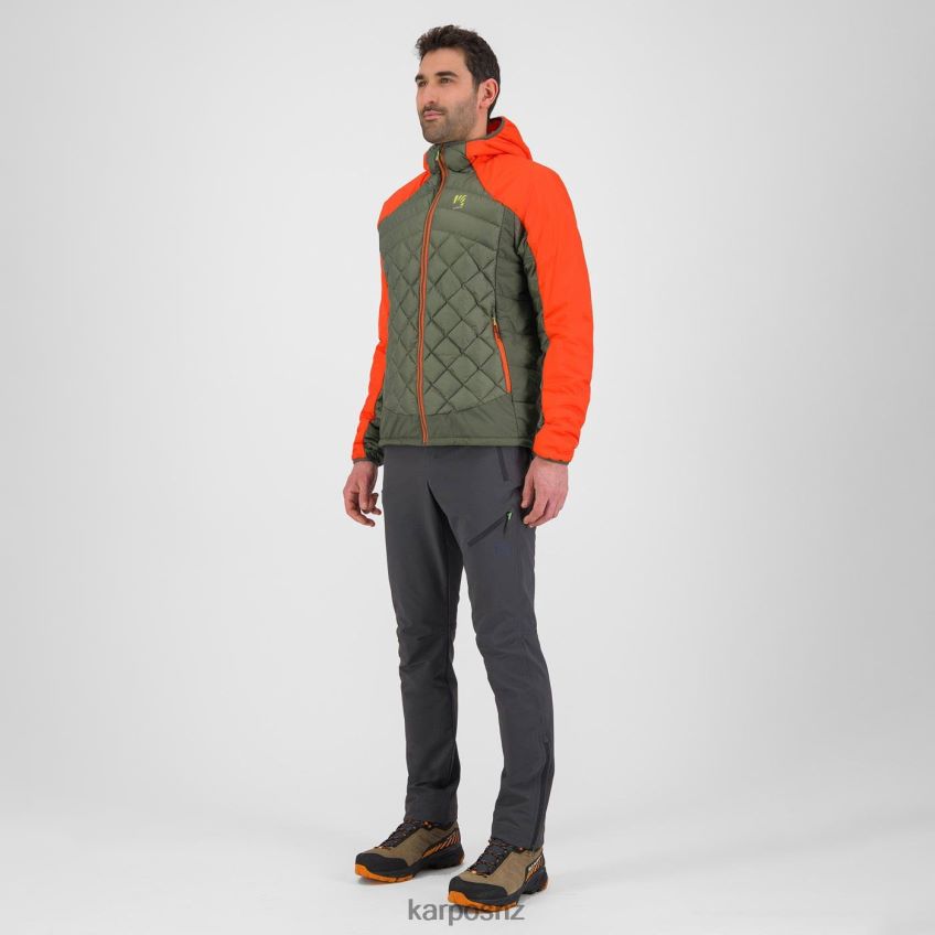 Jacket| THYME/SPICY ORANGE 0848P873 Karpos LASTEI ACTIVE PLUS JACKET Men