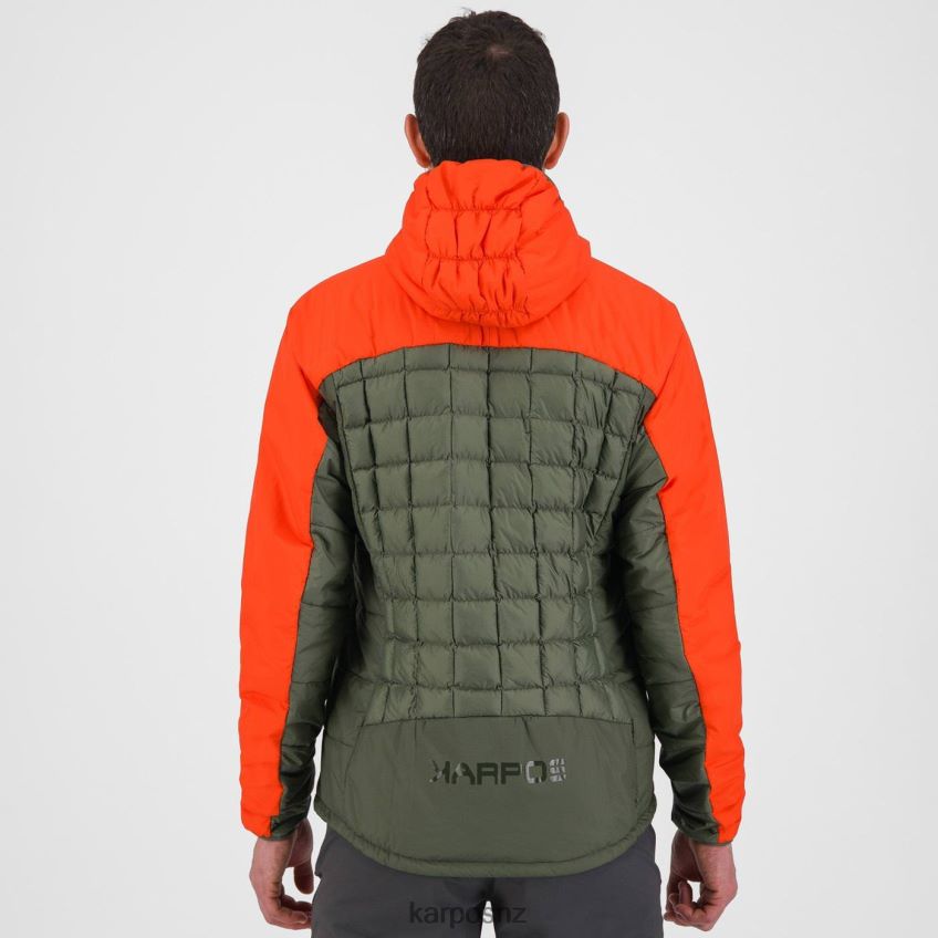 Jacket| THYME/SPICY ORANGE 0848P873 Karpos LASTEI ACTIVE PLUS JACKET Men