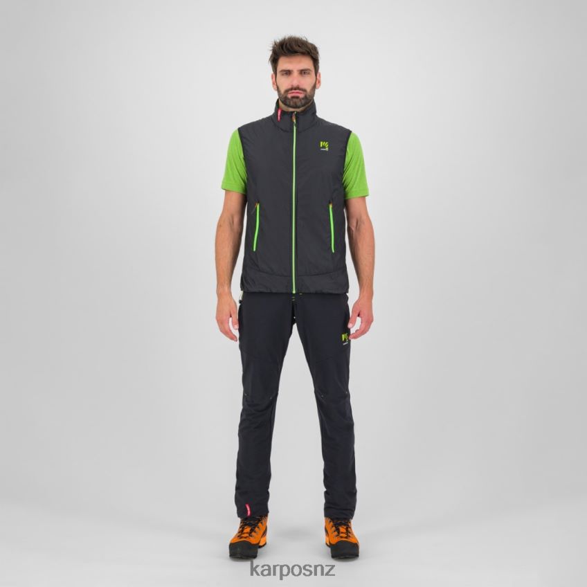 Vest| BLACK/JASMINE GREEN 0848P8128 Karpos K-PERFORMANCE HYBRID VEST Men