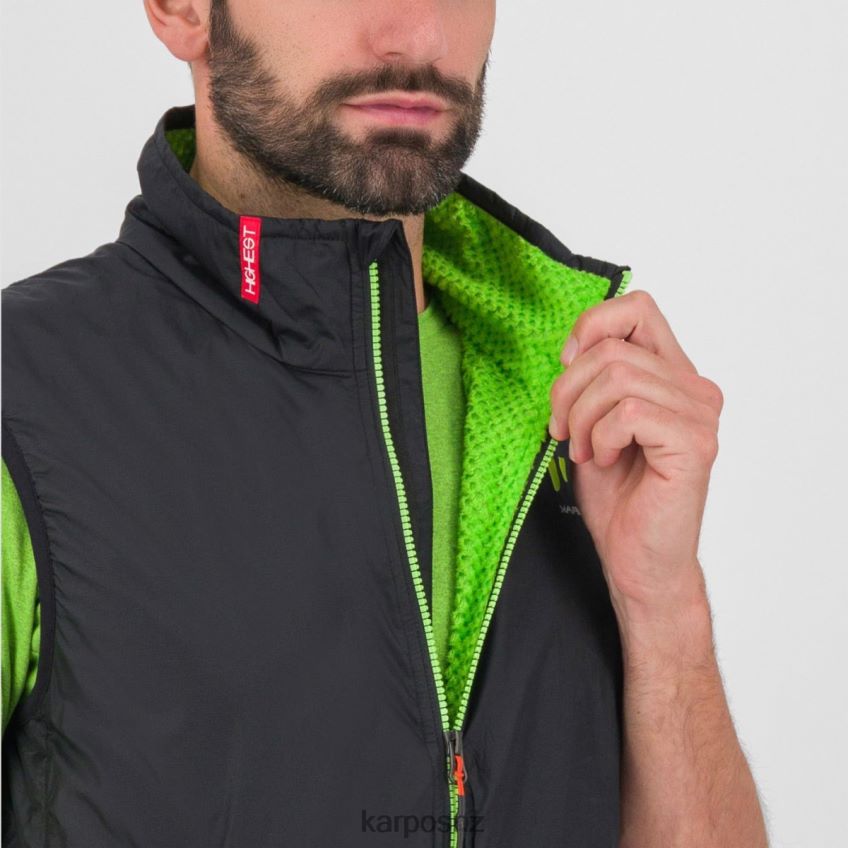 Vest| BLACK/JASMINE GREEN 0848P8128 Karpos K-PERFORMANCE HYBRID VEST Men