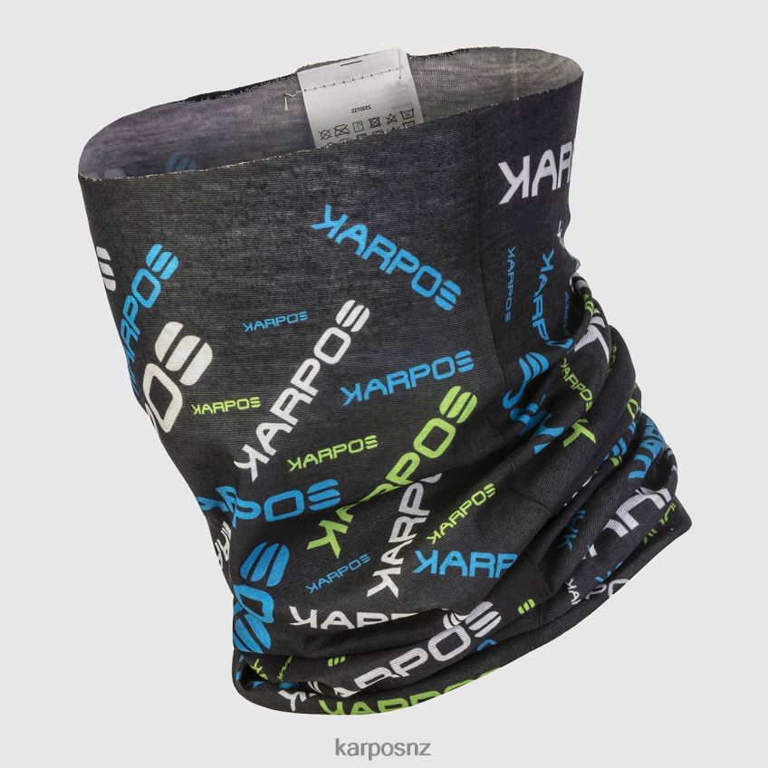 Neck Warmer| BLACK/INDIGO/GREEN FLUO 0848P8853 Karpos NECKWARMER LIGHT Men