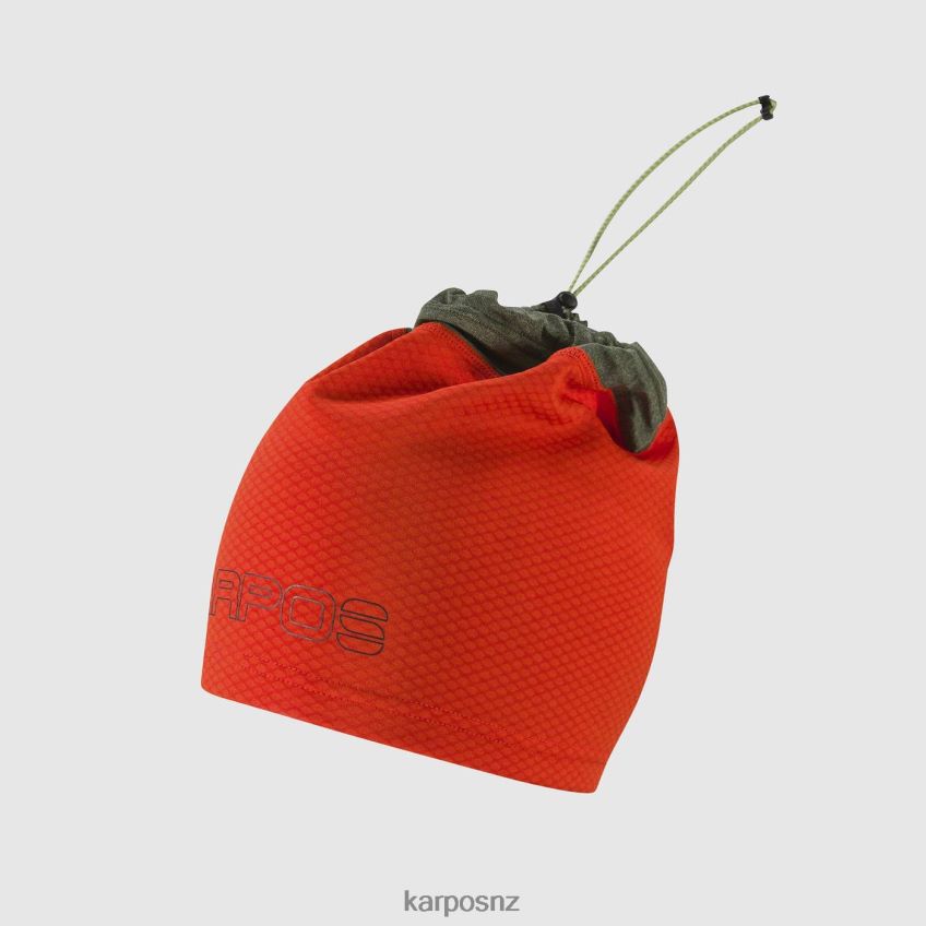 Neck Warmer| SPICY ORANGE/THYME 0848P8764 Karpos PUEZ NECK WARMER Men