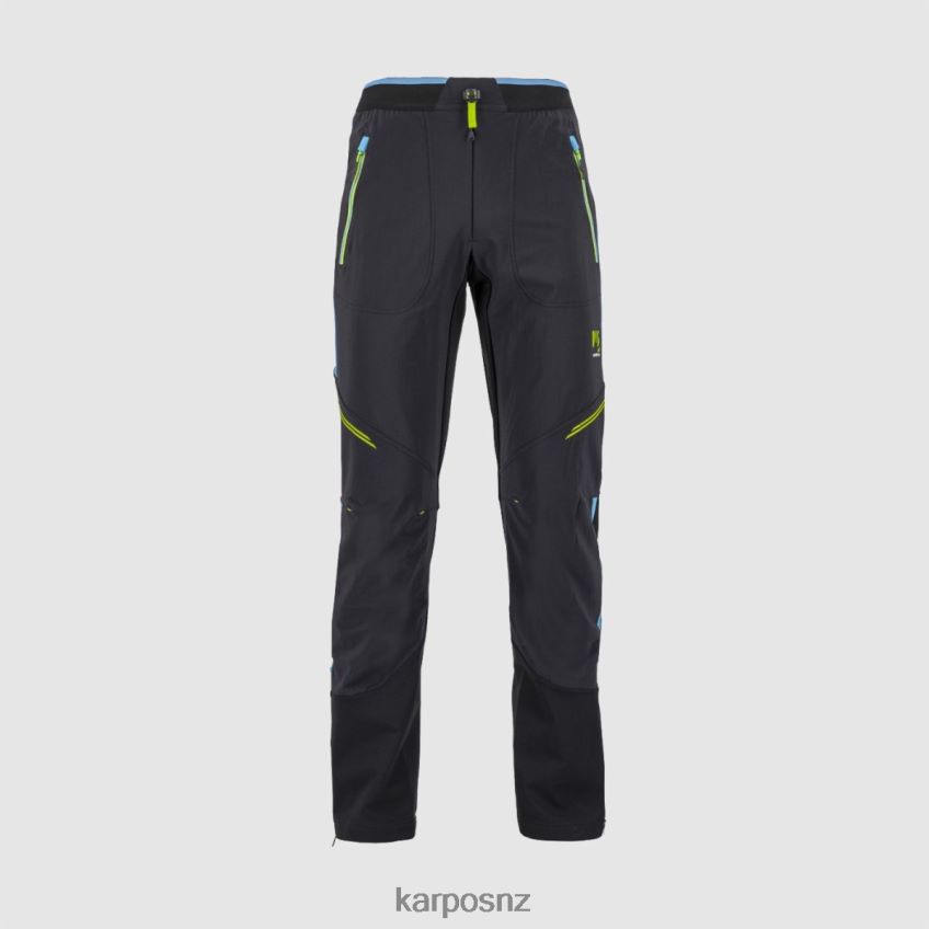 Pant| BLACK/BLUE JEWEL 0848P8473 Karpos ALAGNA PLUS EVO PANT Men