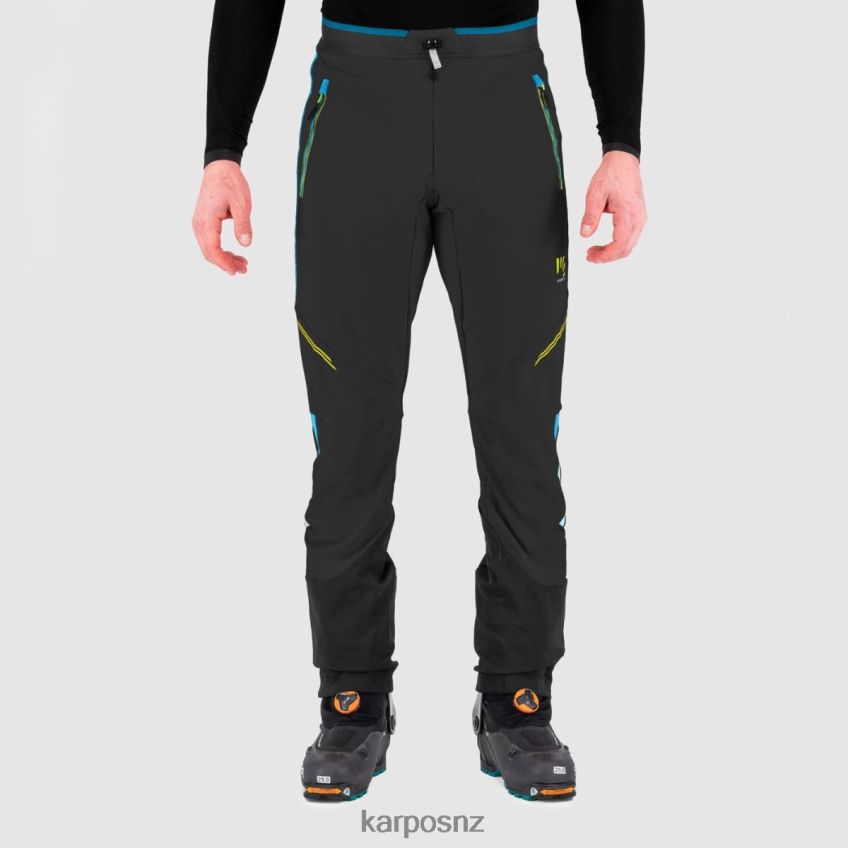Pant| BLACK/BLUE JEWEL 0848P8473 Karpos ALAGNA PLUS EVO PANT Men