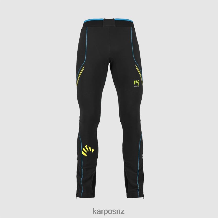 Pant| BLACK/BLUE JEWEL 0848P8536 Karpos ALAGNA EVO PANT Men