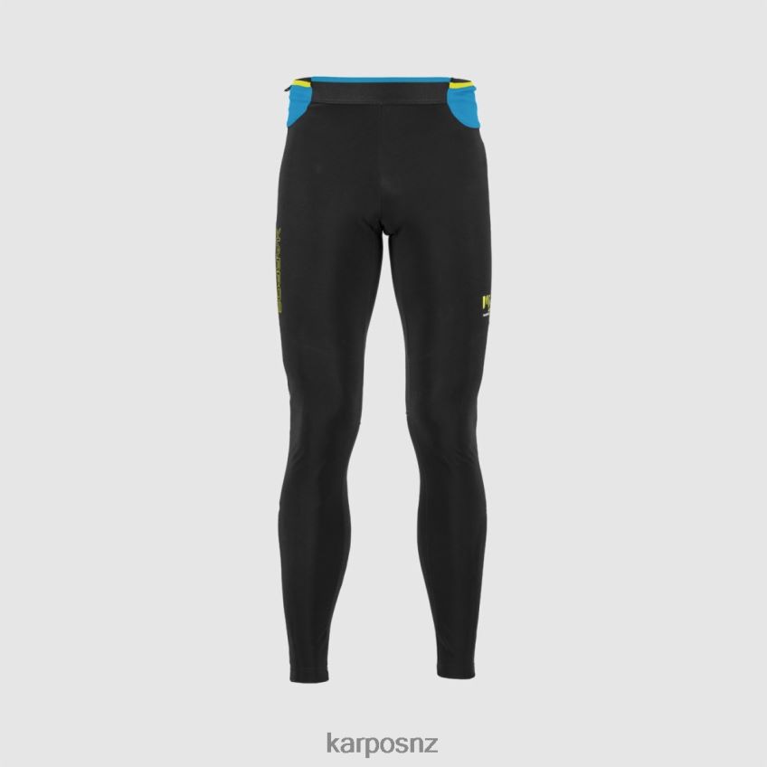 Pant| BLACK/BLUE JEWEL 0848P8576 Karpos LAVAREDO PLUS WINTER TIGHT Men