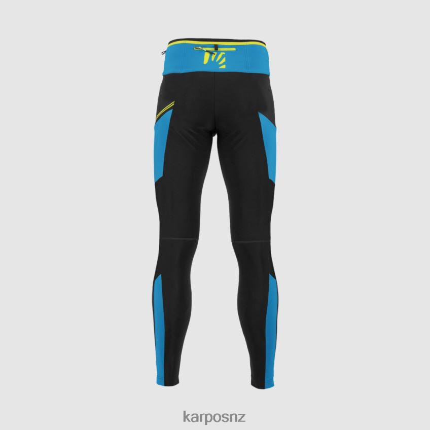 Pant| BLACK/BLUE JEWEL 0848P8576 Karpos LAVAREDO PLUS WINTER TIGHT Men