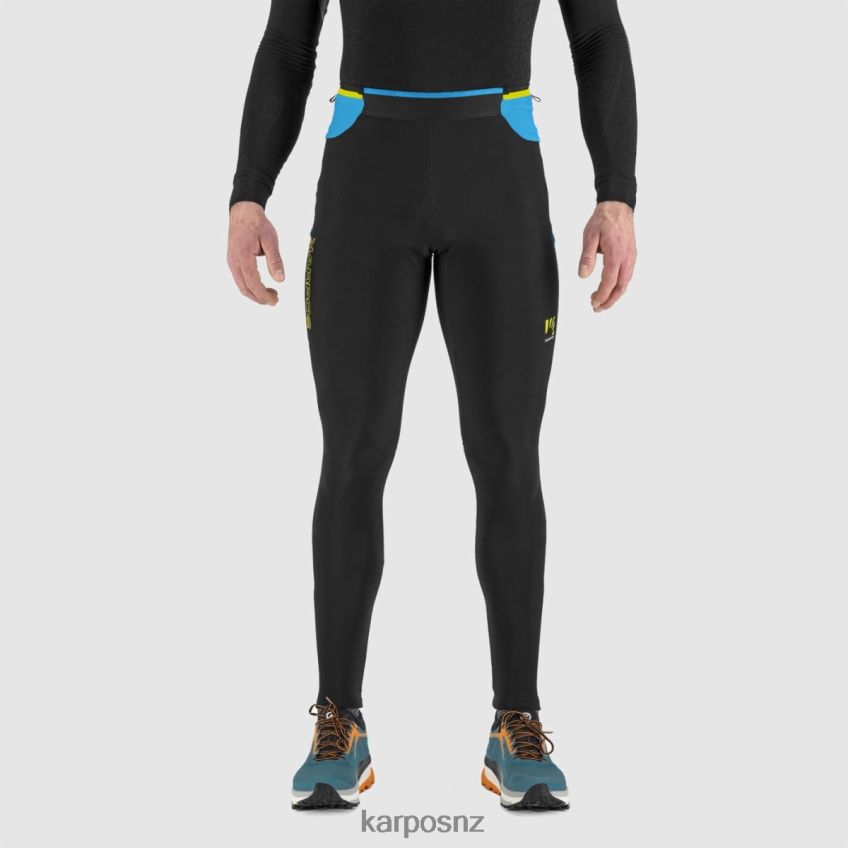 Pant| BLACK/BLUE JEWEL 0848P8576 Karpos LAVAREDO PLUS WINTER TIGHT Men