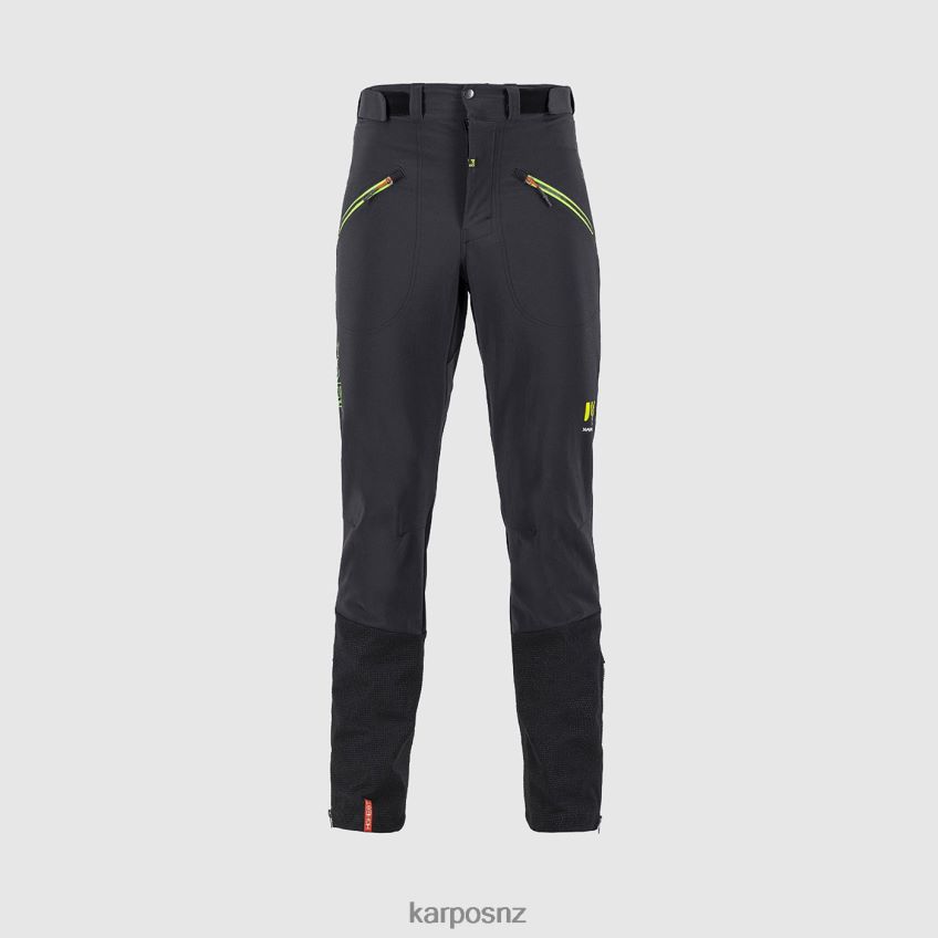 Pant| BLACK GREEN FLUO 0848P8460 Karpos K-PERFORMANCE MOUNTAINEER PANTS Men