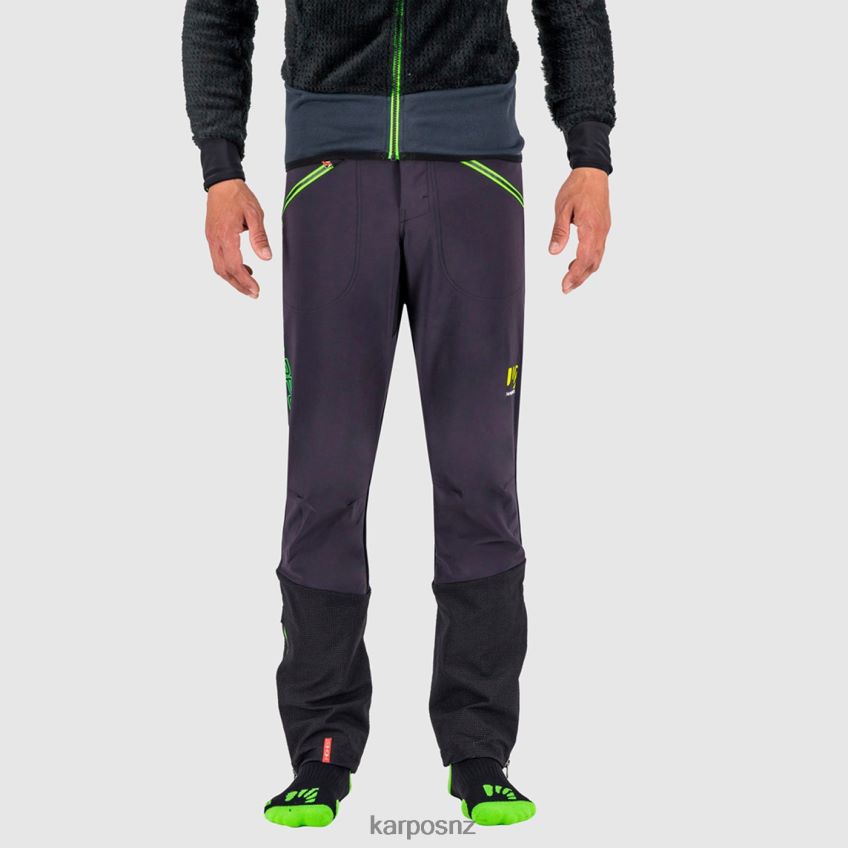 Pant| BLACK GREEN FLUO 0848P8460 Karpos K-PERFORMANCE MOUNTAINEER PANTS Men