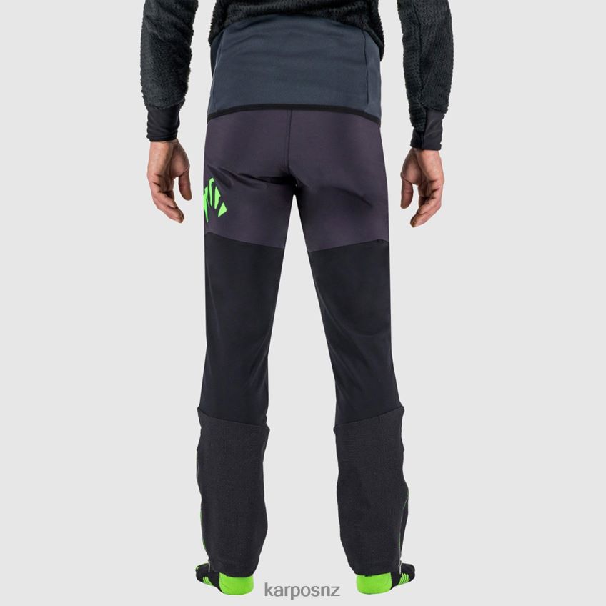 Pant| BLACK GREEN FLUO 0848P8460 Karpos K-PERFORMANCE MOUNTAINEER PANTS Men