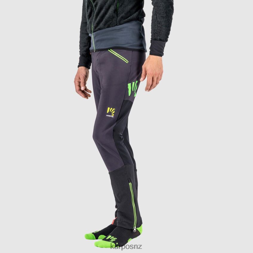 Pant| BLACK GREEN FLUO 0848P8460 Karpos K-PERFORMANCE MOUNTAINEER PANTS Men