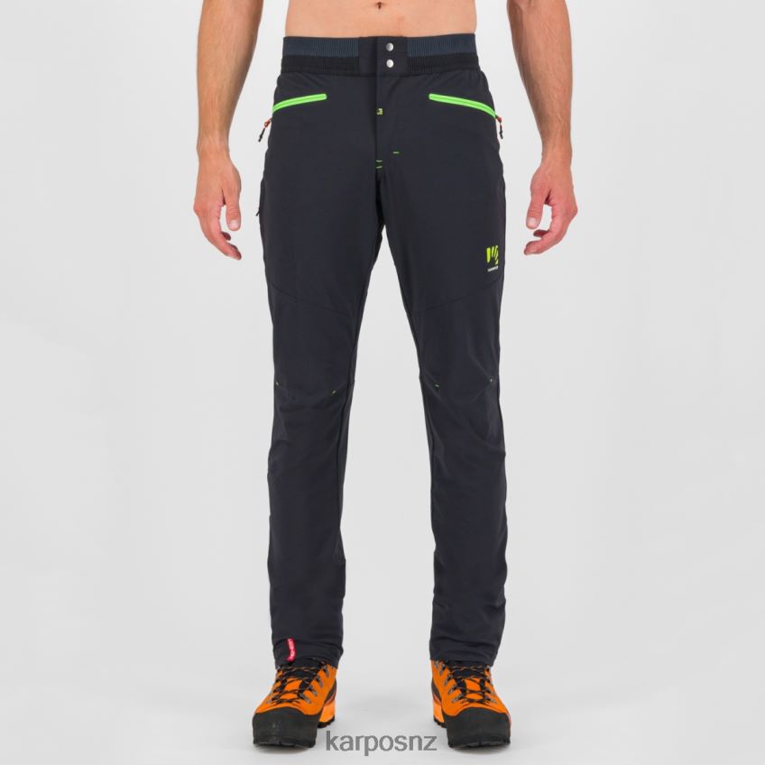 Pant| BLACK/JASMINE GREEN 0848P8502 Karpos K-PERFORMANCE ROCK CLIMBING PANT Men