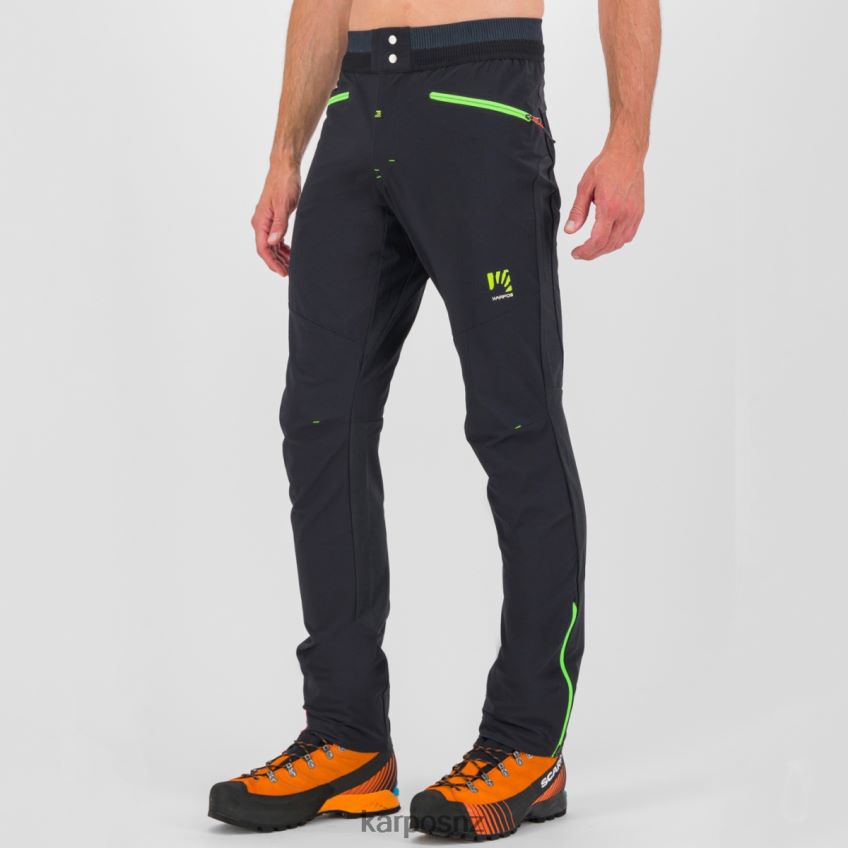 Pant| BLACK/JASMINE GREEN 0848P8502 Karpos K-PERFORMANCE ROCK CLIMBING PANT Men