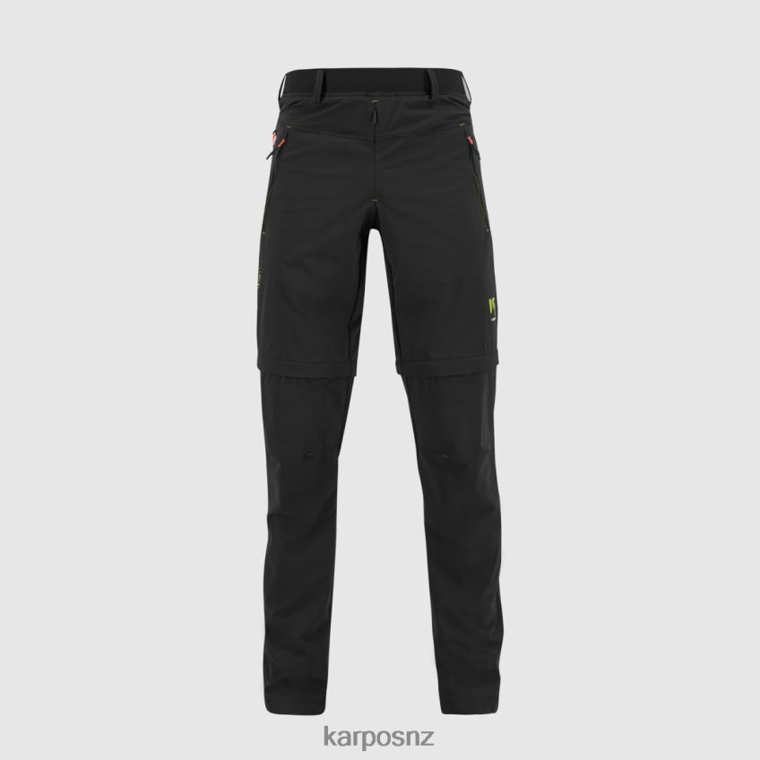 Pant| BLACK/JASMINE GREEN 0848P8611 Karpos TRE CIME ZIP-OFF PANT Men