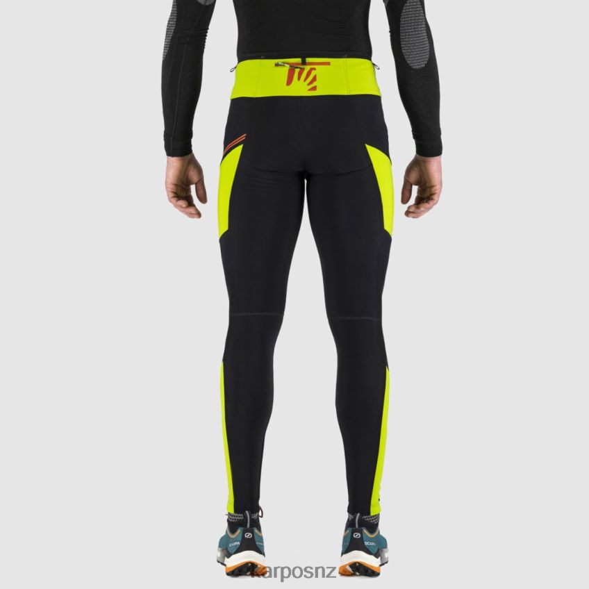 Pant| BLACK/LIME GREEN 0848P8574 Karpos LAVAREDO PLUS WINTER TIGHT Men