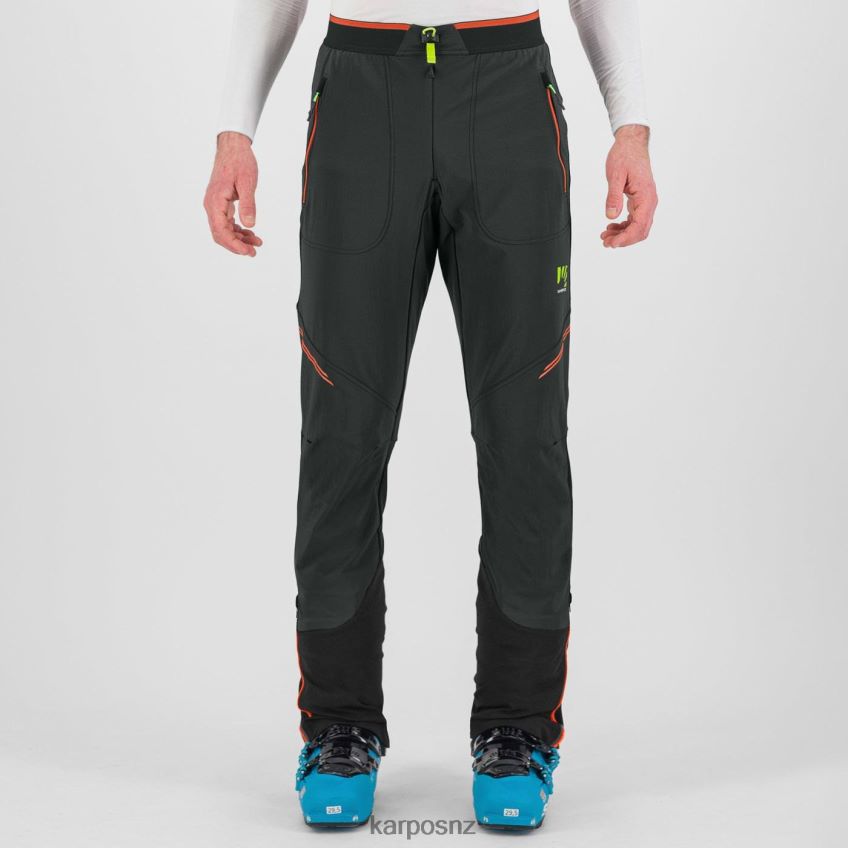 Pant| BLACK SAND/SPICY ORANGE 0848P8477 Karpos ALAGNA PLUS EVO PANT Men