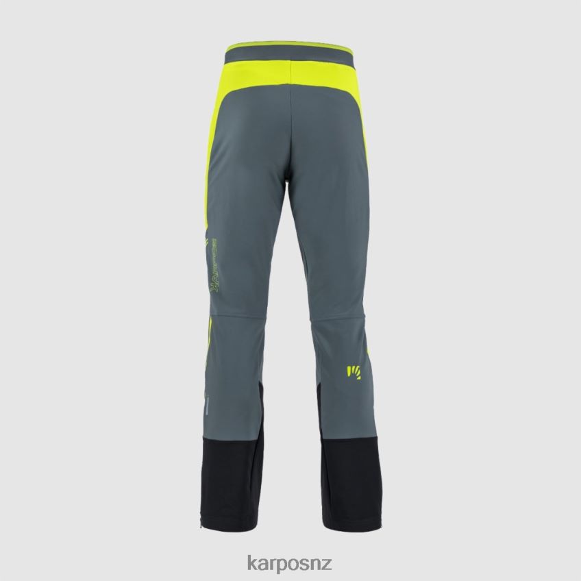 Pant| DARK SLATE/LIME GREEN 0848P8472 Karpos ALAGNA PLUS EVO PANT Men