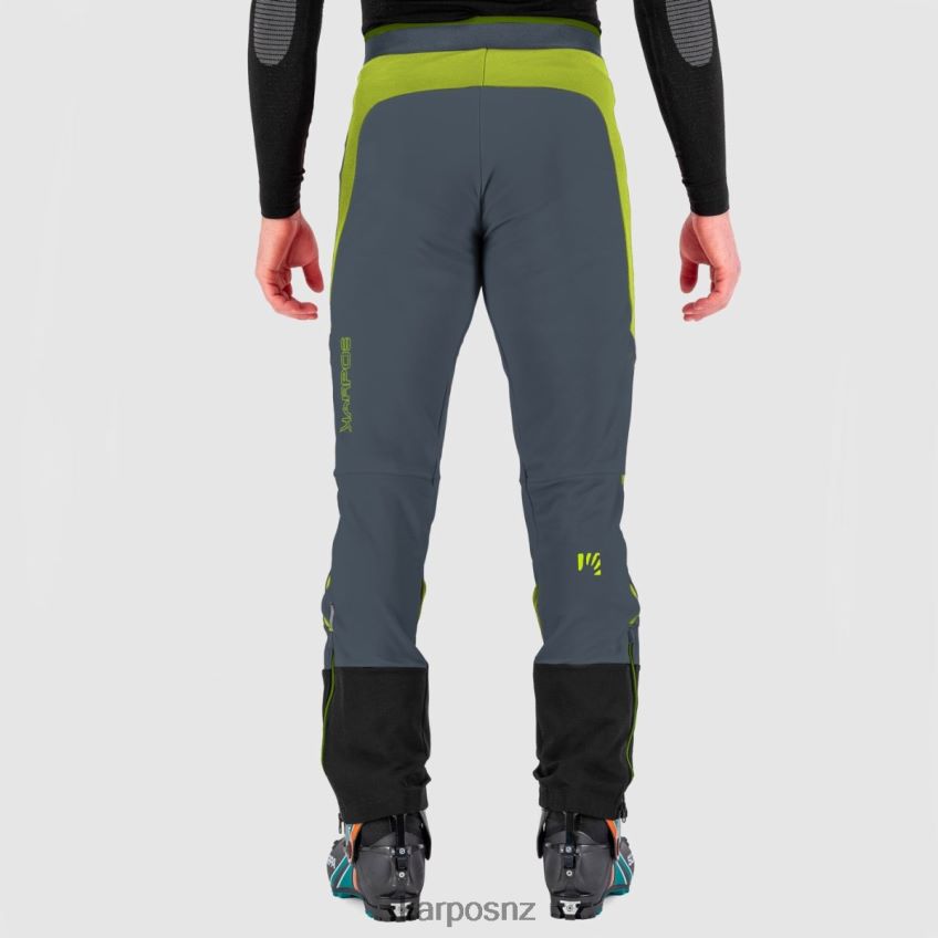 Pant| DARK SLATE/LIME GREEN 0848P8472 Karpos ALAGNA PLUS EVO PANT Men