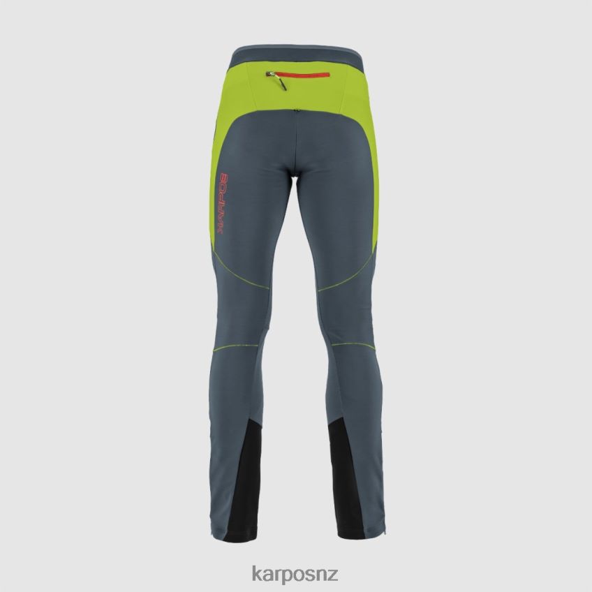 Pant| DARK SLATE/LIME GREEN 0848P8535 Karpos ALAGNA EVO PANT Men