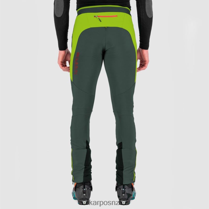 Pant| DARK SLATE/LIME GREEN 0848P8535 Karpos ALAGNA EVO PANT Men