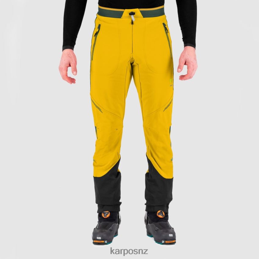Pant| GOLD FLAKE/JUNGLE GREEN 0848P8471 Karpos ALAGNA PLUS EVO PANT Men