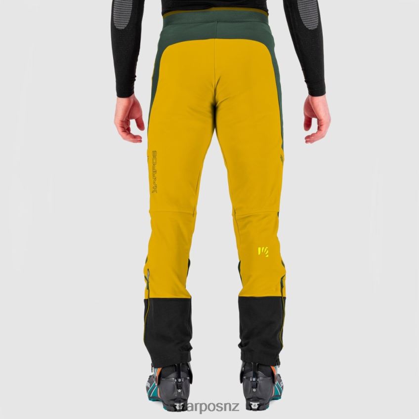 Pant| GOLD FLAKE/JUNGLE GREEN 0848P8471 Karpos ALAGNA PLUS EVO PANT Men