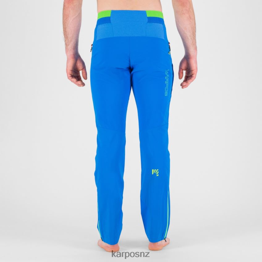 Pant| INDIGO B/JASMINE GREEN 0848P8503 Karpos K-PERFORMANCE ROCK CLIMBING PANT Men