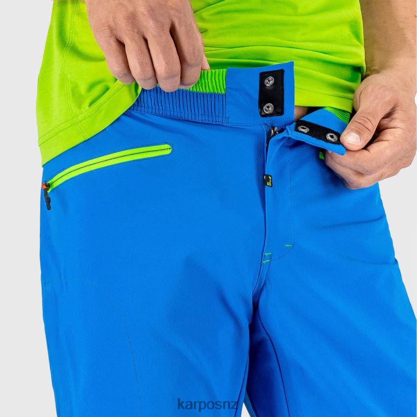 Pant| INDIGO B/JASMINE GREEN 0848P8503 Karpos K-PERFORMANCE ROCK CLIMBING PANT Men