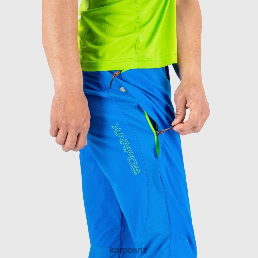 Pant| INDIGO B/JASMINE GREEN 0848P8503 Karpos K-PERFORMANCE ROCK CLIMBING PANT Men