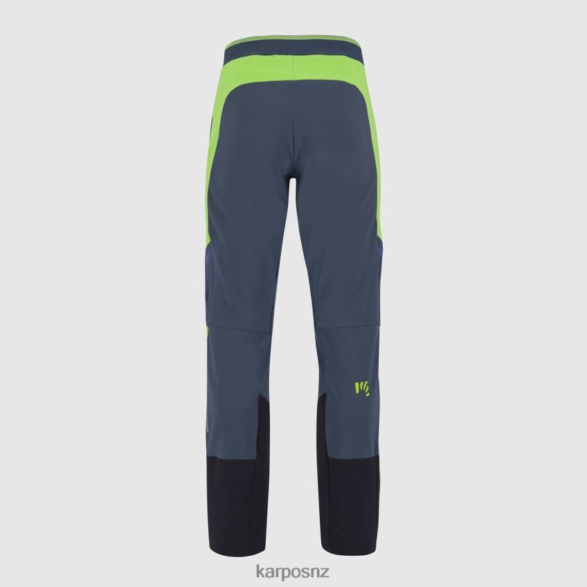 Pant| MIDNIGHT/GREEN FLASH 0848P8479 Karpos ALAGNA PLUS EVO PANT Men