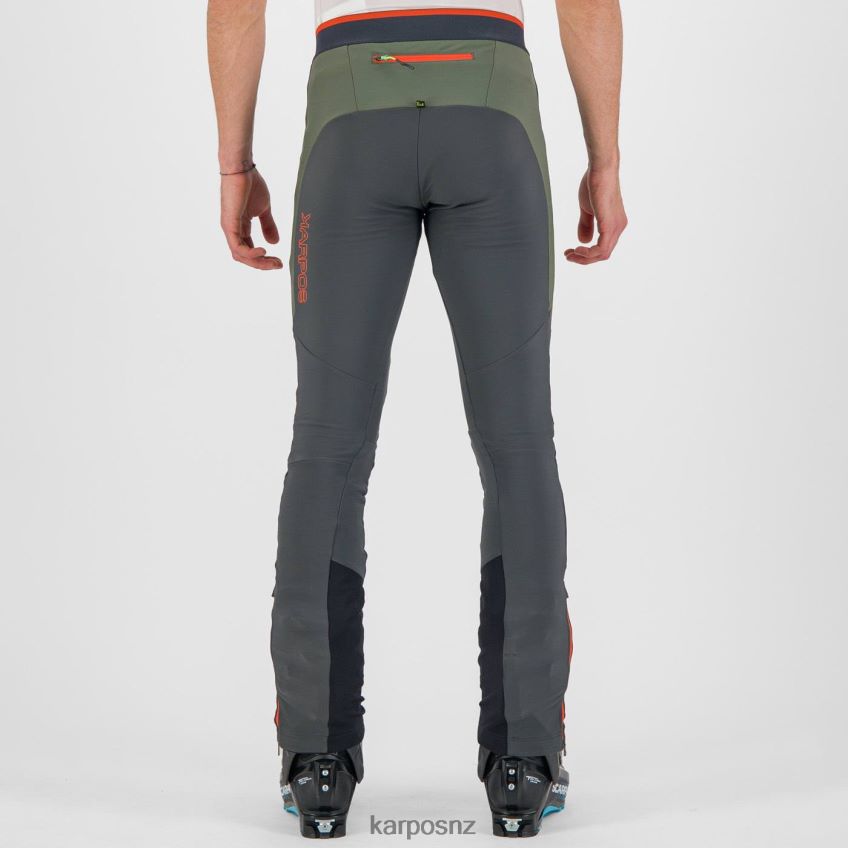 Pant| MIDNIGHT/GREEN FLASH 0848P8479 Karpos ALAGNA PLUS EVO PANT Men