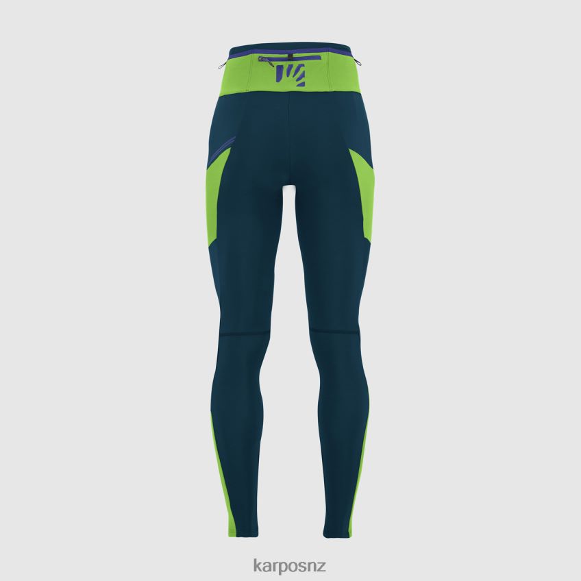 Pant| MIDNIGHT/GREEN FLASH 0848P8572 Karpos LAVAREDO PLUS WINTER TIGHT Men