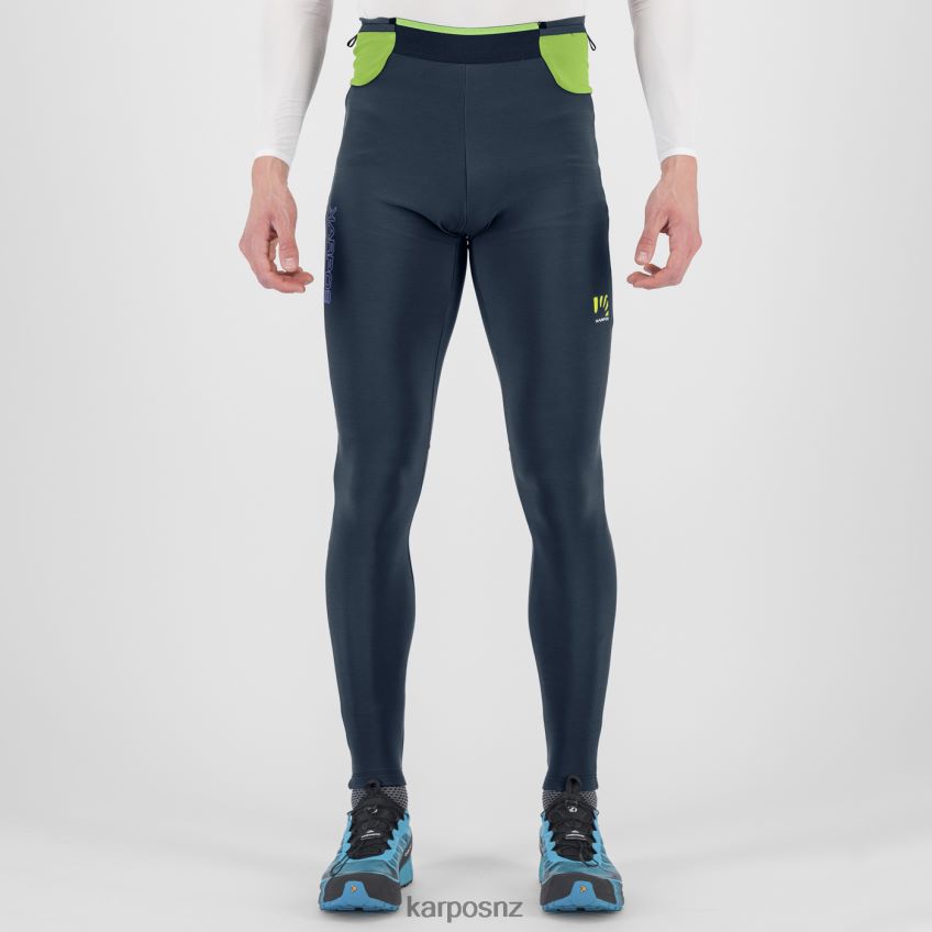 Pant| MIDNIGHT/GREEN FLASH 0848P8572 Karpos LAVAREDO PLUS WINTER TIGHT Men