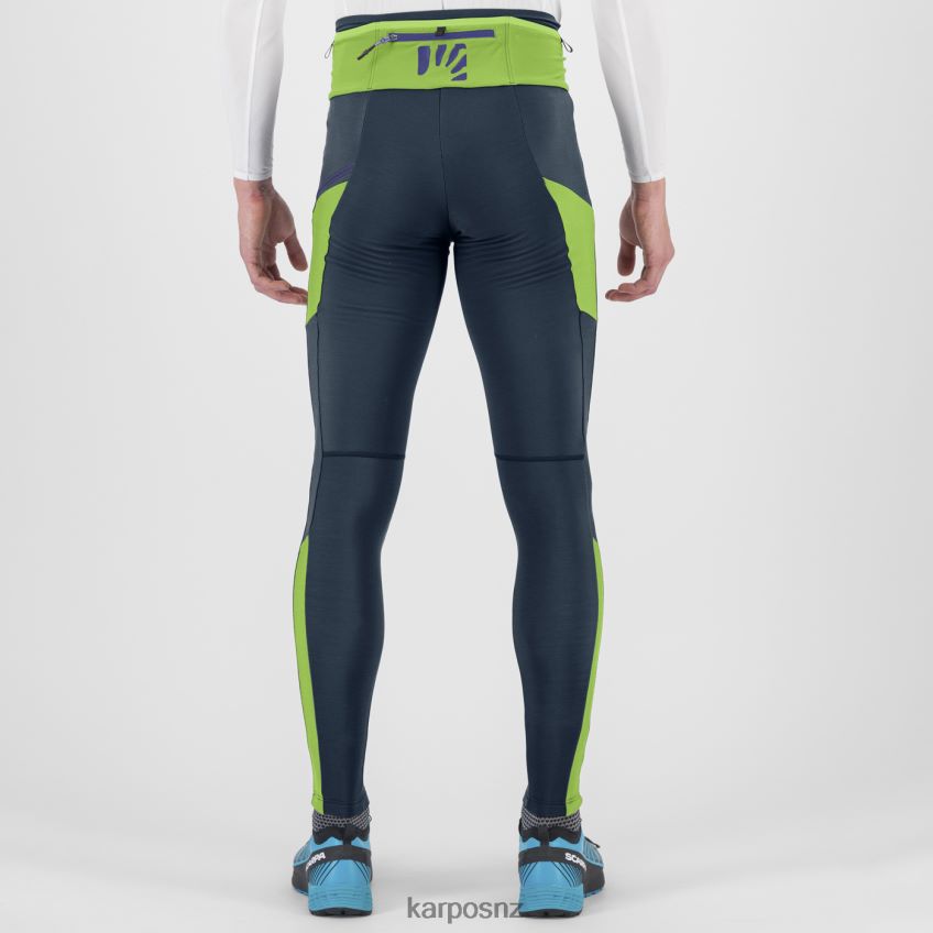 Pant| MIDNIGHT/GREEN FLASH 0848P8572 Karpos LAVAREDO PLUS WINTER TIGHT Men